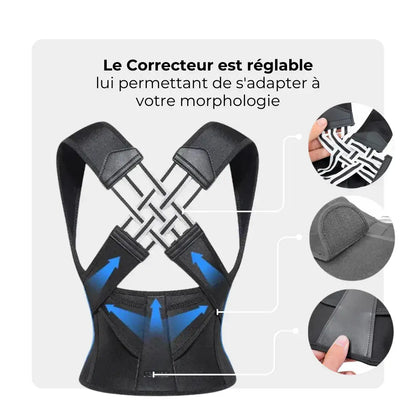 Correcteur de Posture OrthoPos® (1 Acheté, 1 Offert)