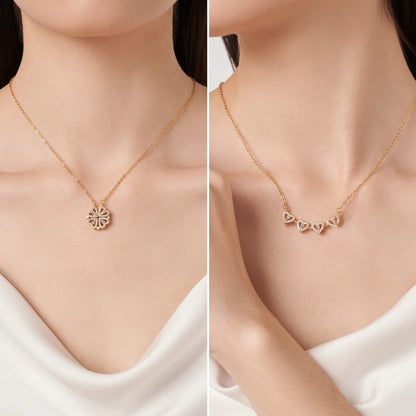 Collier Femme 2 en 1 LuckyHeart® (+ Boîte cadeau gratuite)