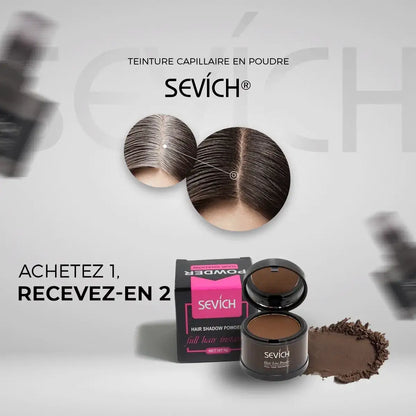 Teinture Capillaire en Poudre Sevích® - Couvre Tous les Cheveux Blancs (Achetez 1, Recevez-en 2)