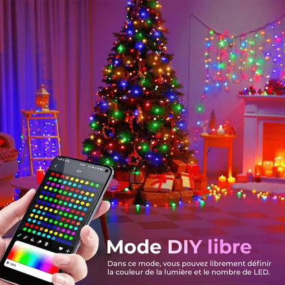 Guirlande Lumineuse Smart Noëled™ (+ Étoile de Sapin Offerte)