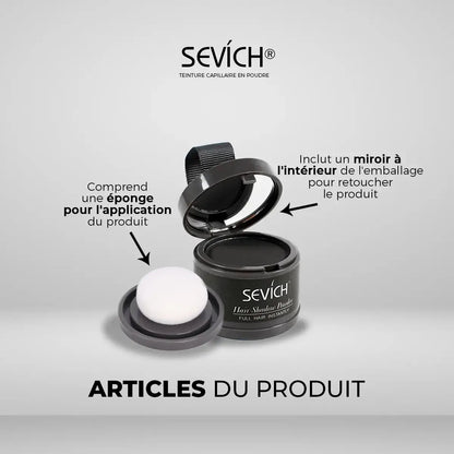 Teinture Capillaire en Poudre Sevích® - Couvre Tous les Cheveux Blancs (Achetez 1, Recevez-en 2)