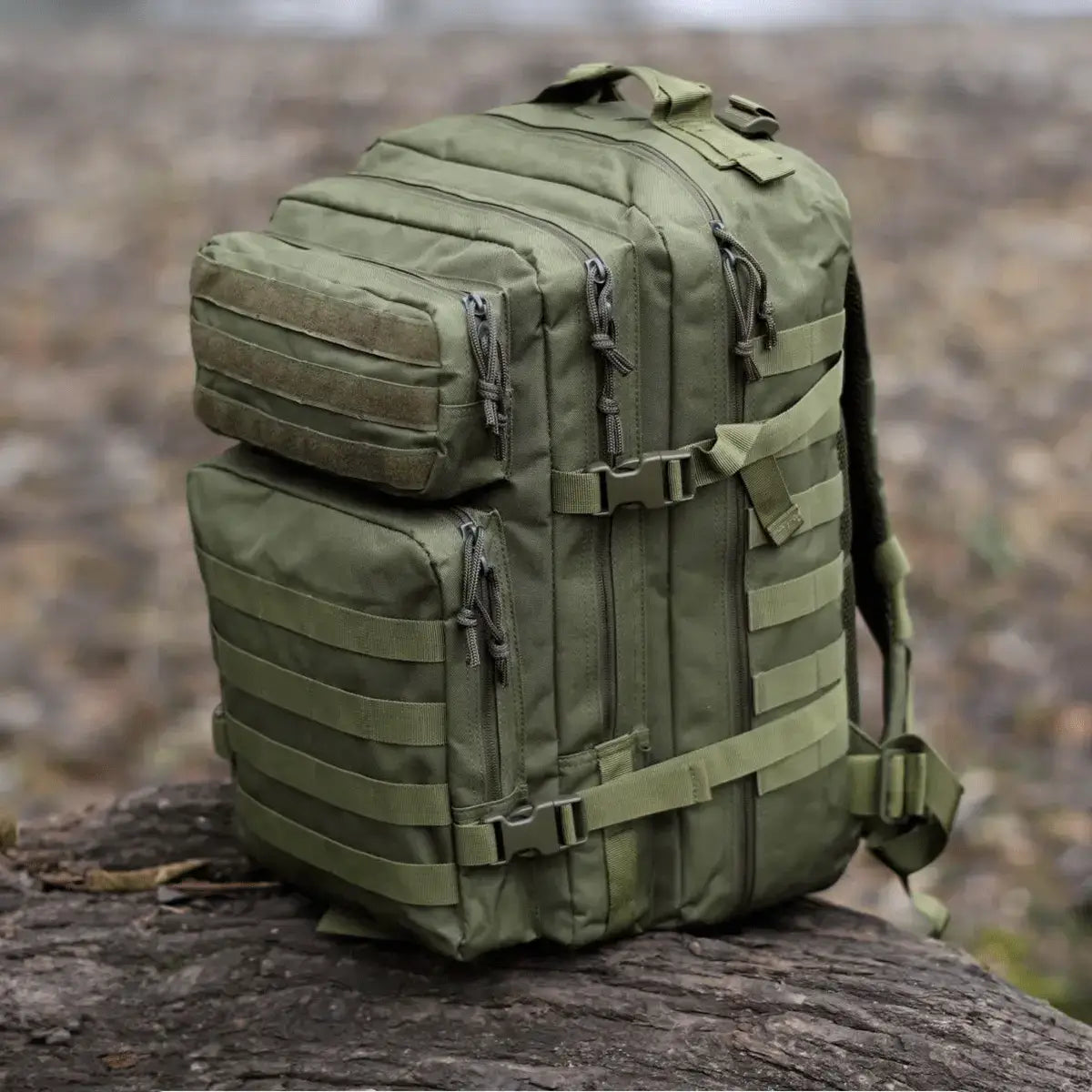 Sac à Dos Tactique Militaire Exodus® (+ Patch Velcro Drapeau Français Offert)