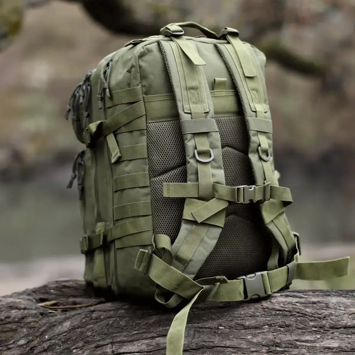 Sac à Dos Tactique Militaire Exodus® (+ Patch Velcro Drapeau Français Offert)