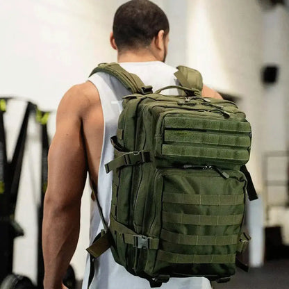 Sac à Dos Tactique Militaire Exodus® (+ Patch Velcro Drapeau Français Offert)