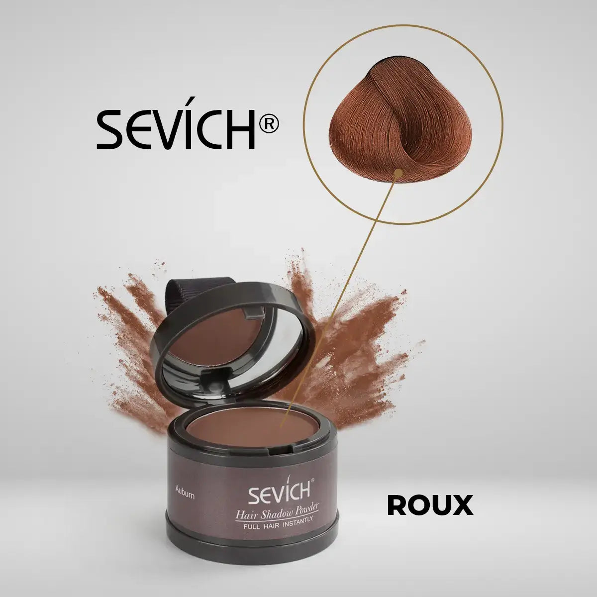 Teinture Capillaire en Poudre Sevích® - Couvre Tous les Cheveux Blancs (Achetez 1, Recevez-en 2)