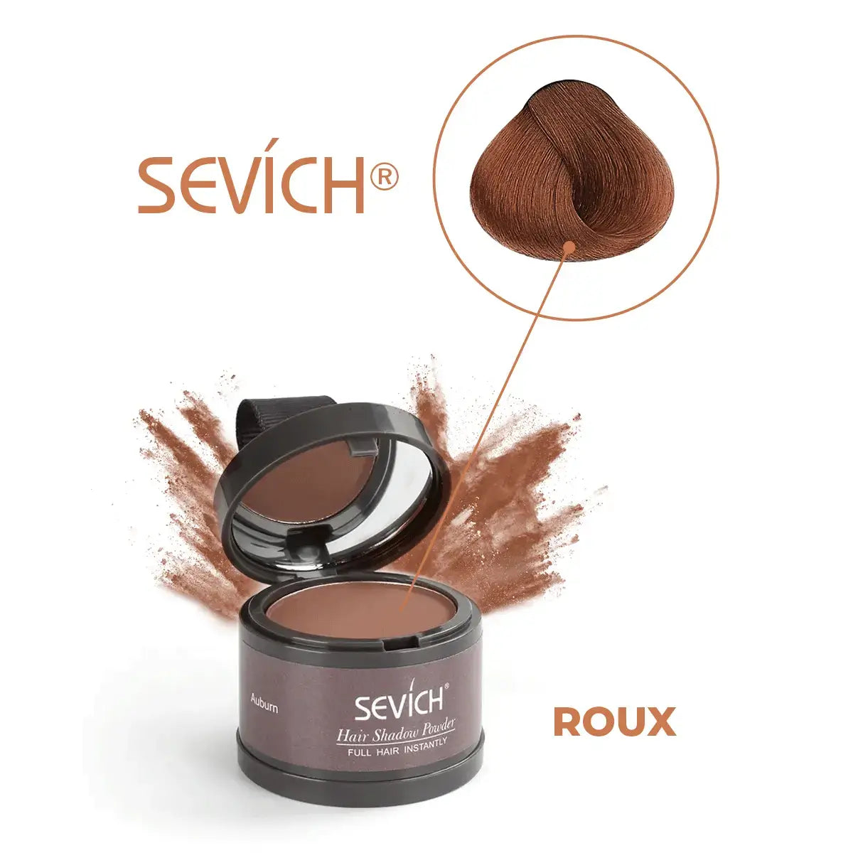 Teinture Capillaire en Poudre Sevích® - Couvre Tous les Cheveux Blancs (Achetez 1, Recevez-en 2)