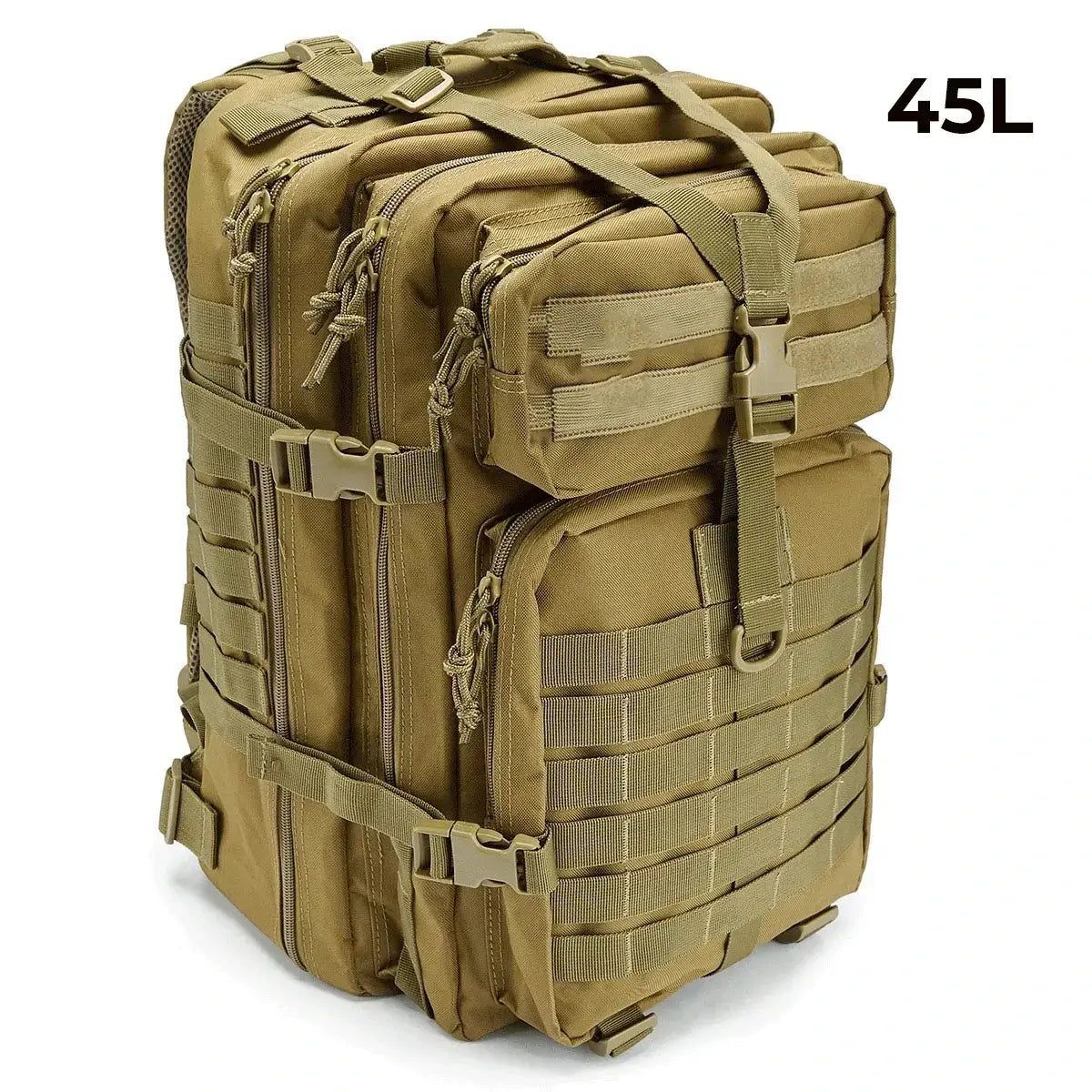 Sac à Dos Tactique Militaire Exodus® (+ Patch Velcro Drapeau Français Offert)