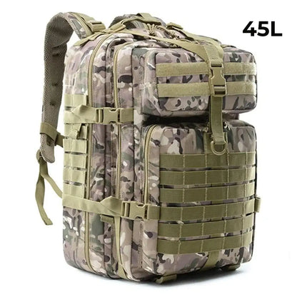 Sac à Dos Tactique Militaire Exodus® (+ Patch Velcro Drapeau Français Offert)