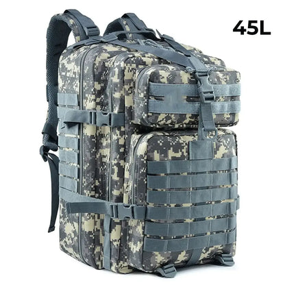 Sac à Dos Tactique Militaire Exodus® (+ Patch Velcro Drapeau Français Offert)