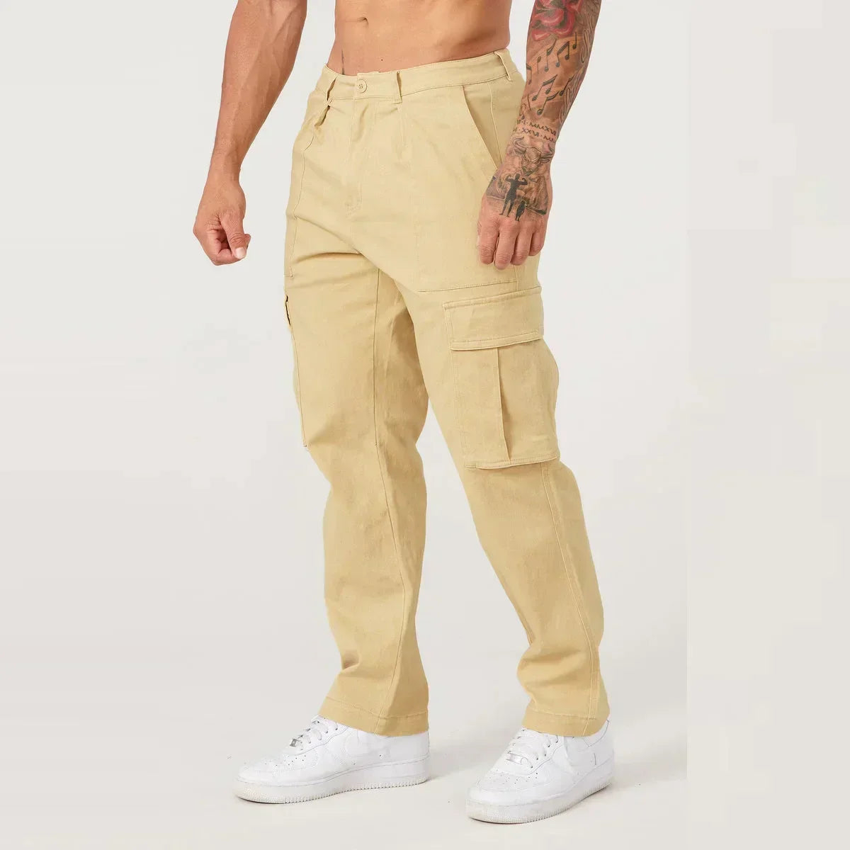 Adam - Pantalon cargo décontracté et respirant pour hommes